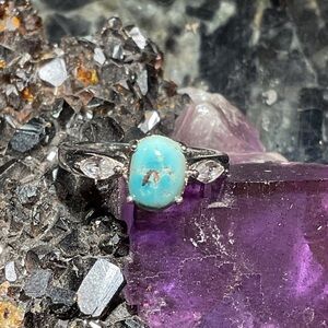 Turquoise .925 Silver Ring 7